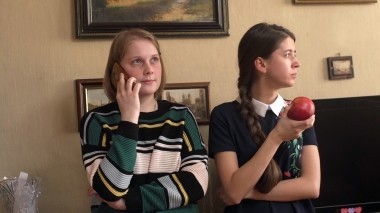 Слепая, 469 серия. Папа в командировке